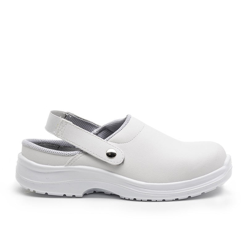 Sabots de Cuisine Blanc Cat S2 boucle arrière