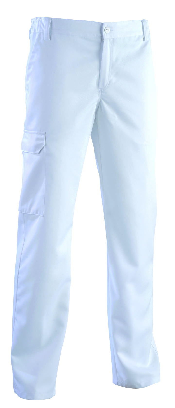 Pantalon Médical Homme Roméo Blanc infirmier aide soignant pas cher promotion promo hopital