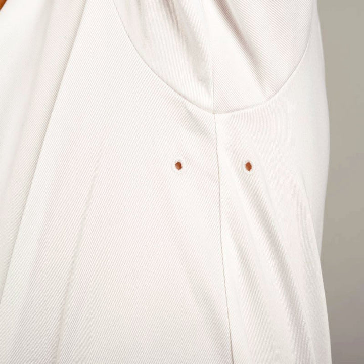 Veste de cuisine Eco-responsable manches longues Homme - MANELLI aération sous les aisselles.