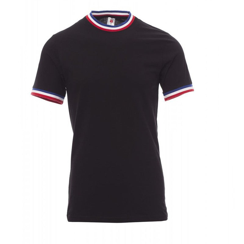 TEE-SHIRT NOIR FRANCE TRICOLORE PAYPERWEAR