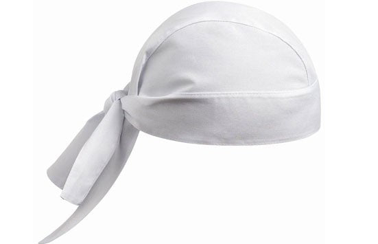 BANDANA DE CUISINE BLANC