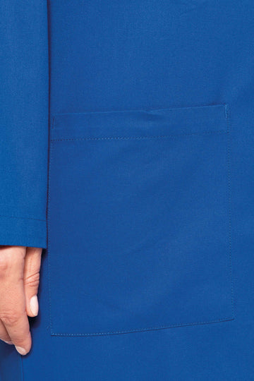 Blouse bleu pour artisan en coton