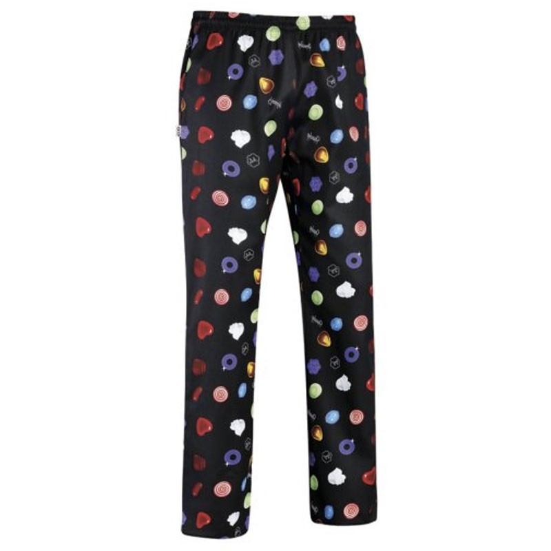 Pantalon médical à coulisse Motifs Bonbons