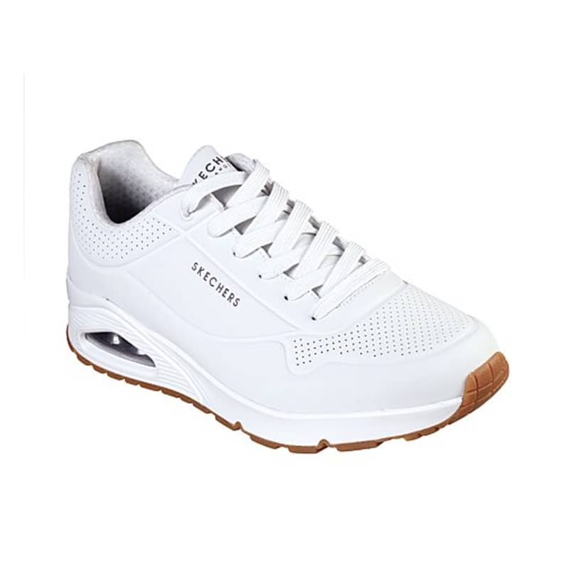 Basket stand on air skechers side