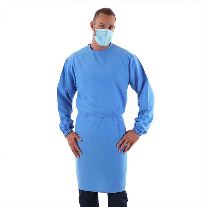 Surblouse Antisalissure Blanche Lavage Industriel à 75° - GM EQUIPMENT