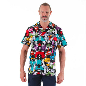 tunique medicale egochef motifs colorés