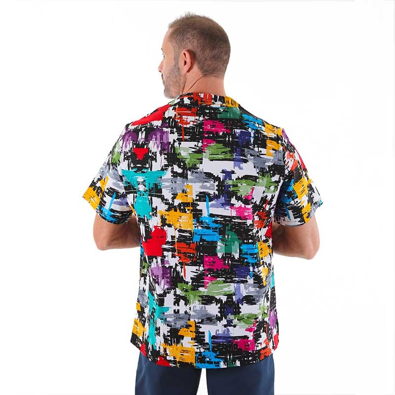 tunique medicale motifs graphic egochef