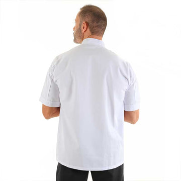 Veste de Boulanger Blanc Dos Aéré - MANELLI - 2