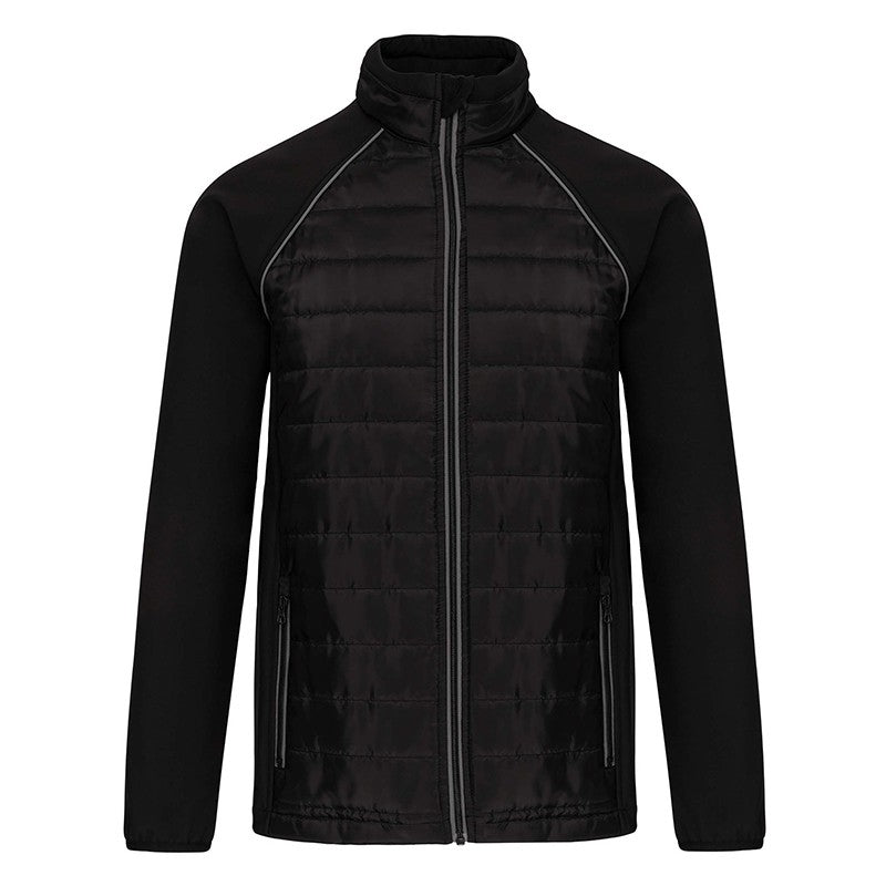 Veste coursier liseré argent