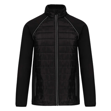 Veste coursier liseré argent