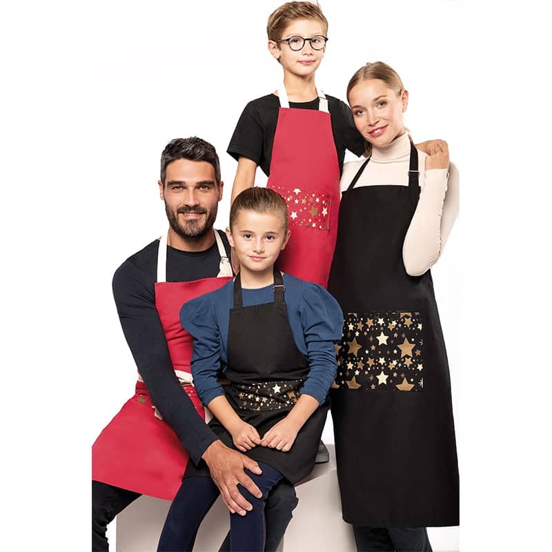 tablier de noel toptex pour toute la famille