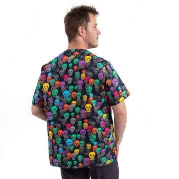 tunique medicale mixte skulls