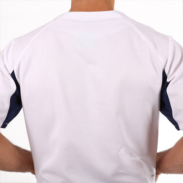 Tunique médicale homme  blanc et marine
