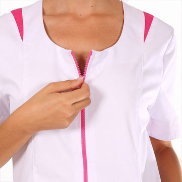 blouse esthéticienne rose Manelli
