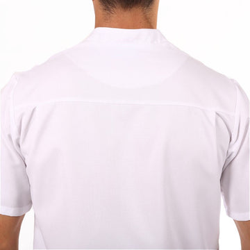 Blouse secteur medical empiècement bleu marine