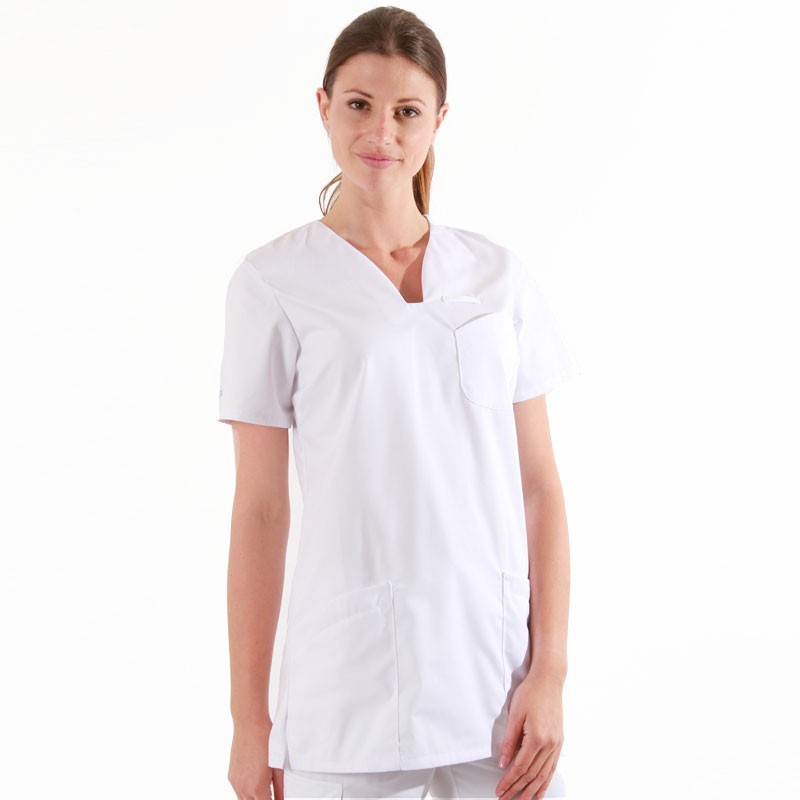 Tunique médicale blanche 2MAT