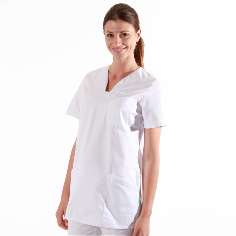 Tunique médicale blanche Lafont 2MAT