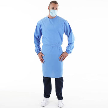 Surblouse Antisalissure Bleue Lavage Industriel à 75°