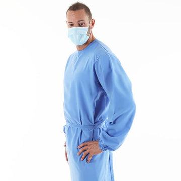 Surblouse Antisalissure Bleue Lavage Industriel à 75°