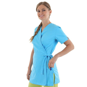 blouse esthéticienne à nouer lora Manelli