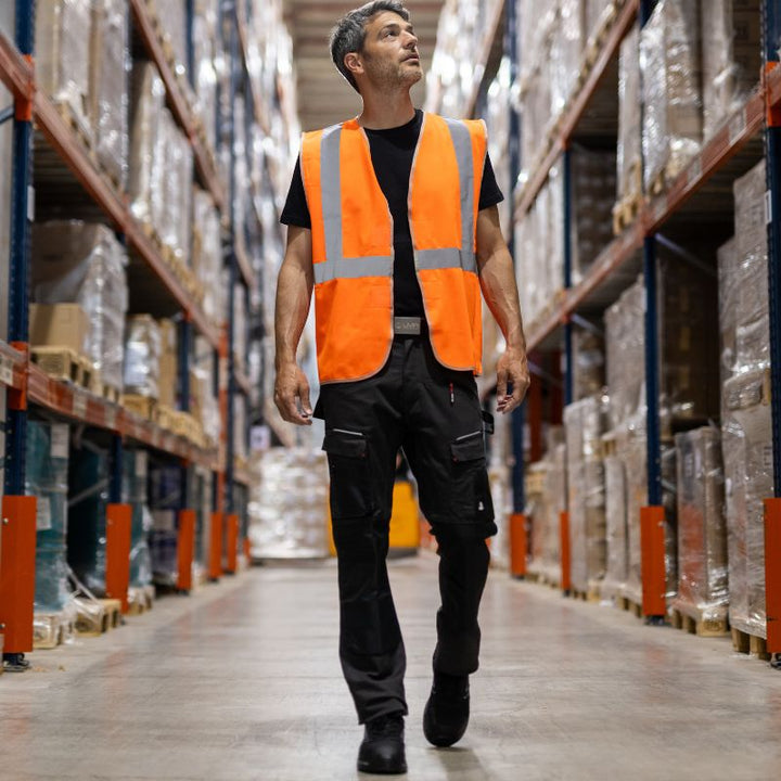 Pantalon de Travail Homme Stretch Renforcé Genouillères Cortex LMA