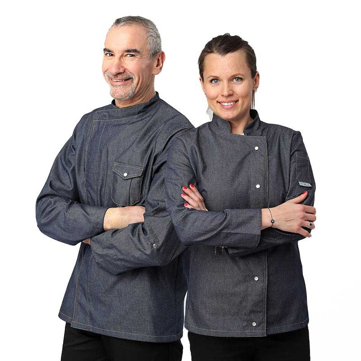 Veste Jean femme Manches Longues Poche - MANELLI