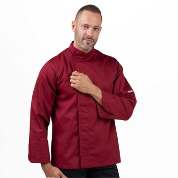 Veste de boucher Bordeaux - MANELLI - manches longues