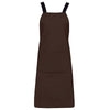Tablier Cuisine en Coton Bio Chocolat - KARIBAN