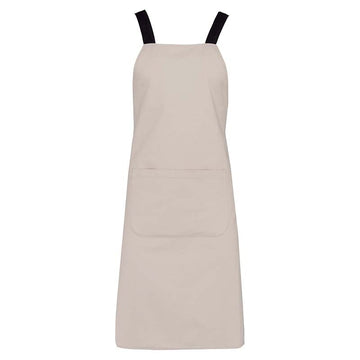 tablier de cuisine bio beige