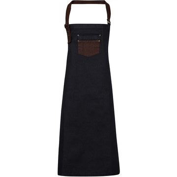 Tablette à bavette Division Indigo/Marron Denim
