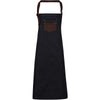 Tablier à Bavette Division Indigo Marron Denim - PREMIER