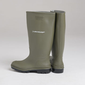 Bottes de Sécurité vertes imperméables 