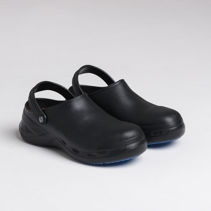 Sabot de cuisine semelle bleue électrique 