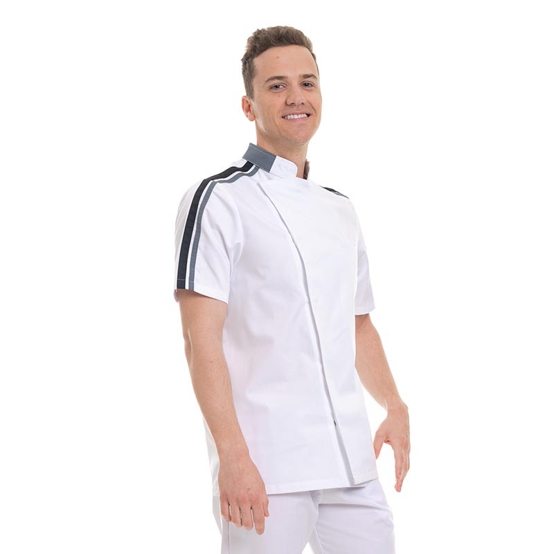 veste disponible manches courtes ou manches longues