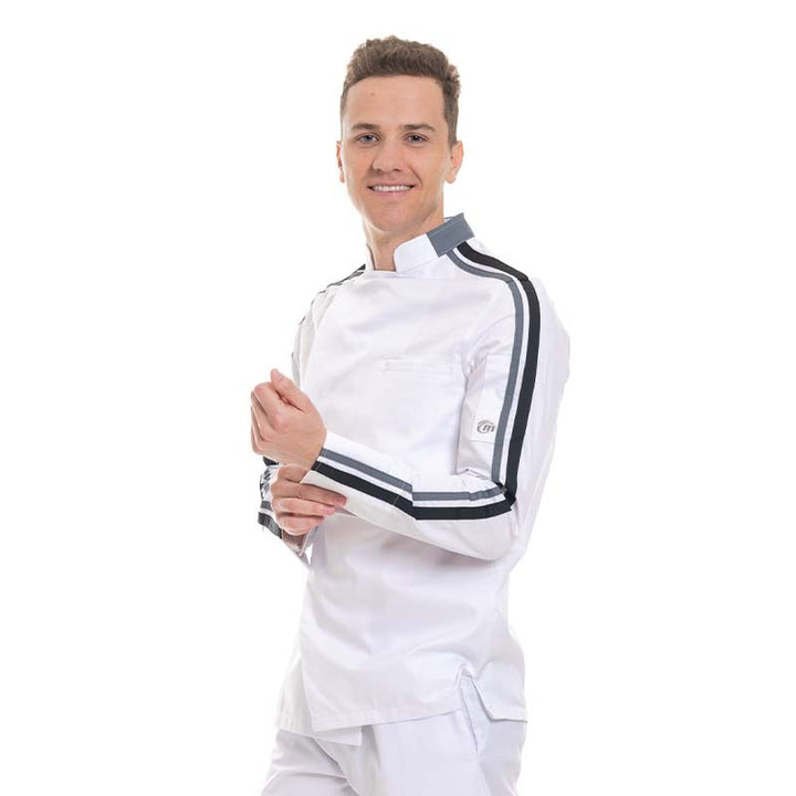 veste molinel logo manches