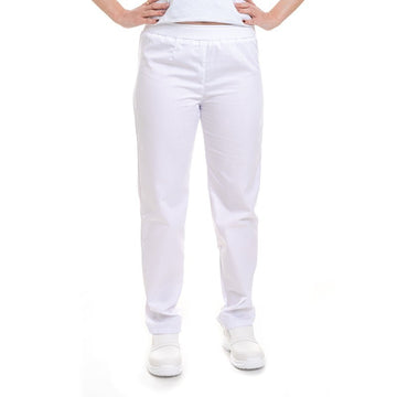 FACE PANTALON BLANC SLIM