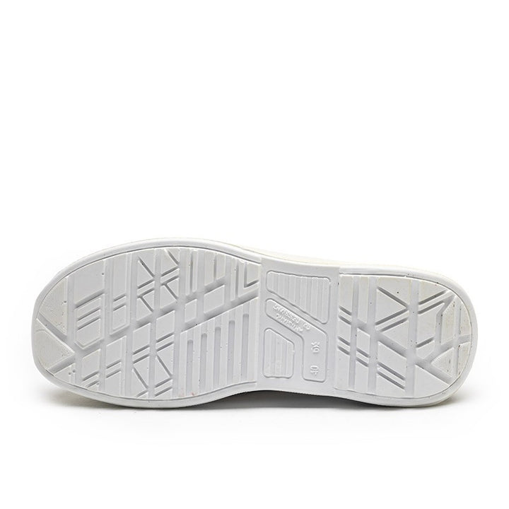 Chaussures de sécurité BLINK S3 CI SRC. blanche et légèreté. Semelle anti choc talon. Fini les mal de dos. Coque de sécurité.