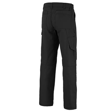 Pantalon de travail noir dos