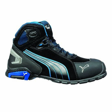 Basket de sécurité Puma Rio Black Mid. Chaussures de sécurités montantes haut de gamme.