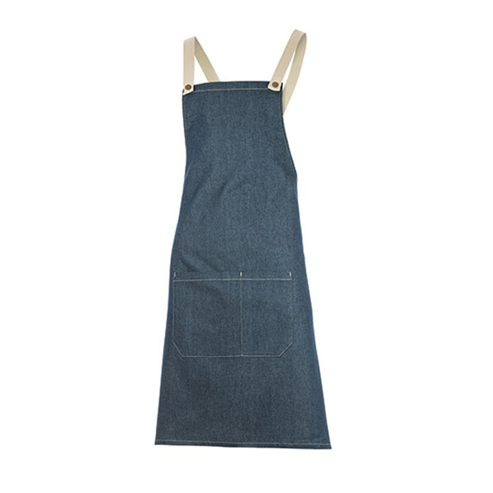 Tablier à Bavette en Jean Denim Lesage - LAFONT