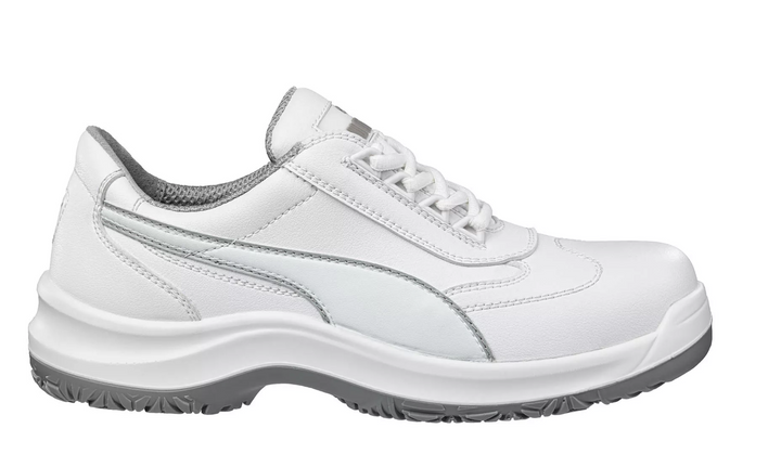 Baskets de sécurité boulanger Clarity Puma blanches S2