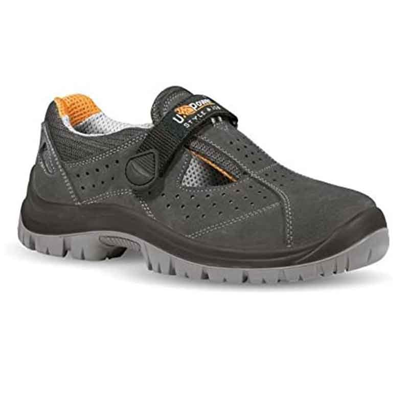Chaussures de sécurité scratch S1P. Sans lacets et très légère.