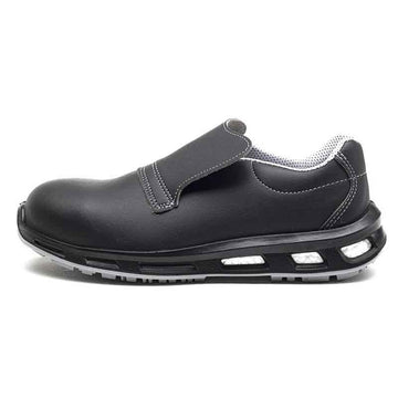 Chaussures de sécurité NOIR S2 SRC. Noire et légère. Parfait pour la cuisine. Semelle protectrice antidérapage.