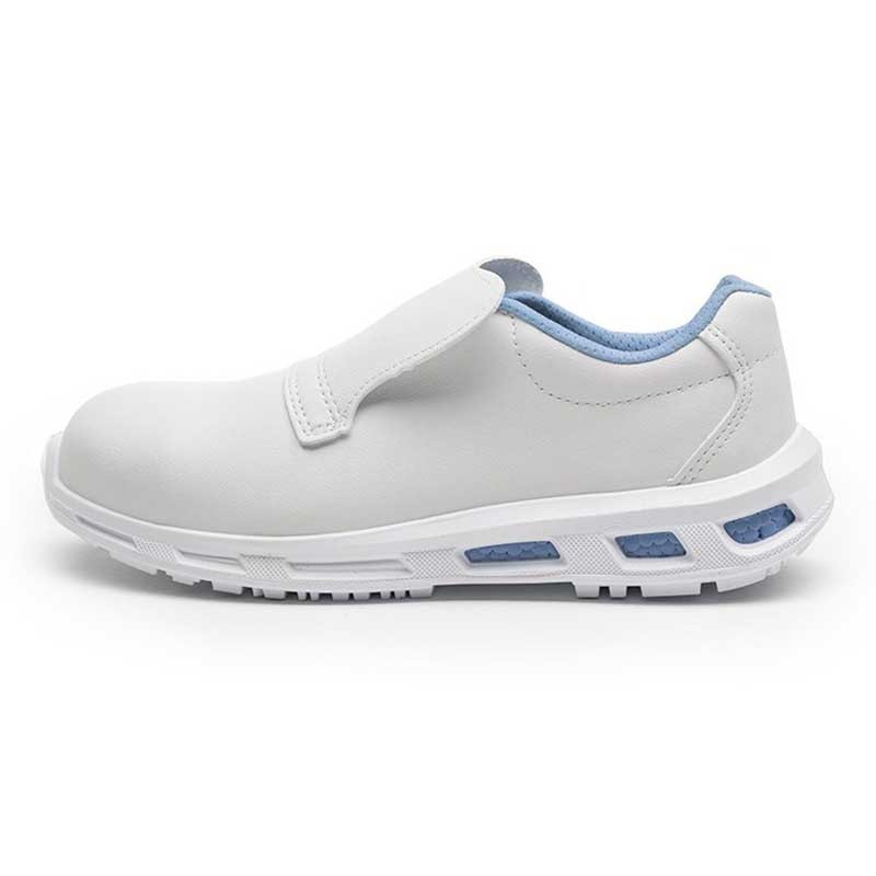 Chaussures de sécurité BLANCO S2 SRC. Chaussure confort pour la cuisine. Semelle respectant les normes. Coque de sécurité.