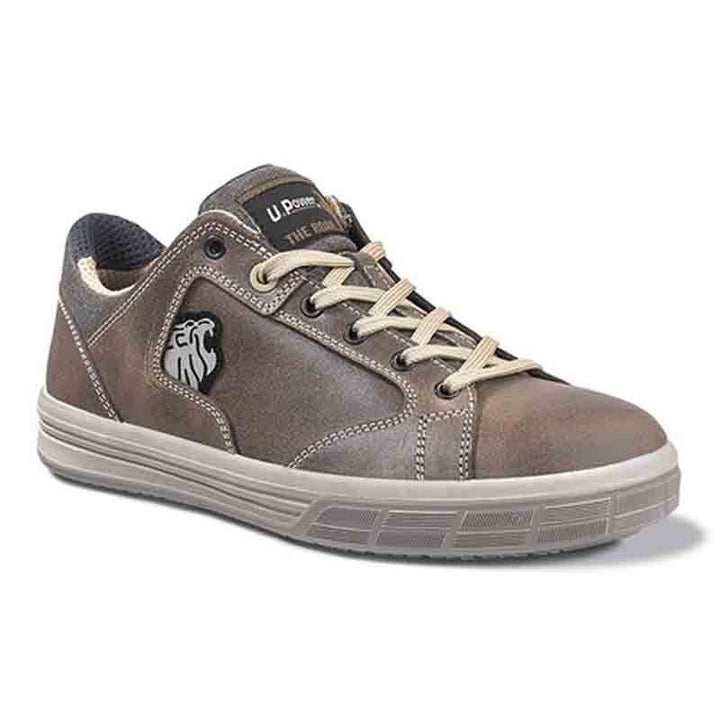 Baskets de sécurité Marron s3. Chaussures de sécurité aux normes avec coque de sécurité.