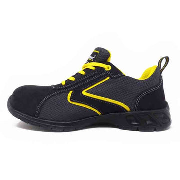 Baskets de sécurité jaune et noire Upower