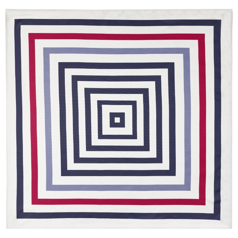 Foulard de Service Femme Rayé Alma - LAFONT SERVICE