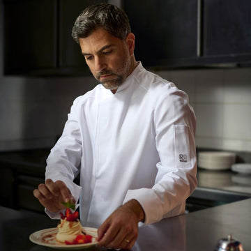 Veste de Cuisine Unisexe Stretch et Infroissable Klass - ROBUR - 9