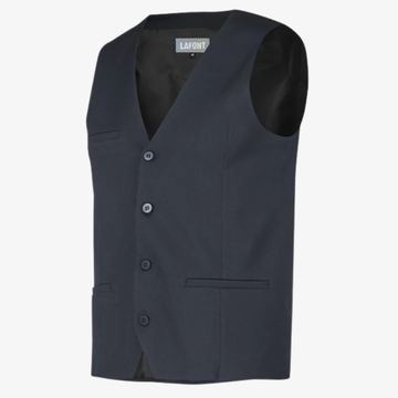 gilet de service lafont bleu marine 