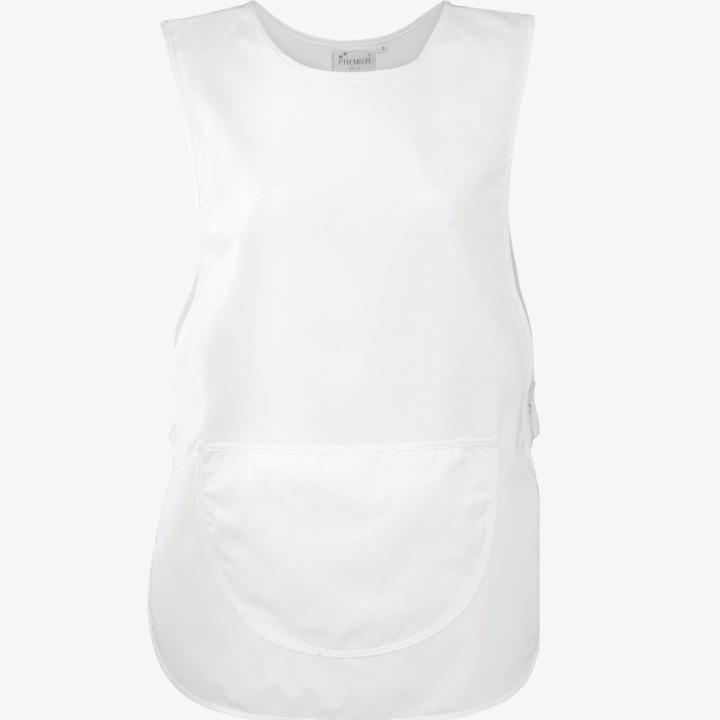 chasuble de boulangerie blanc